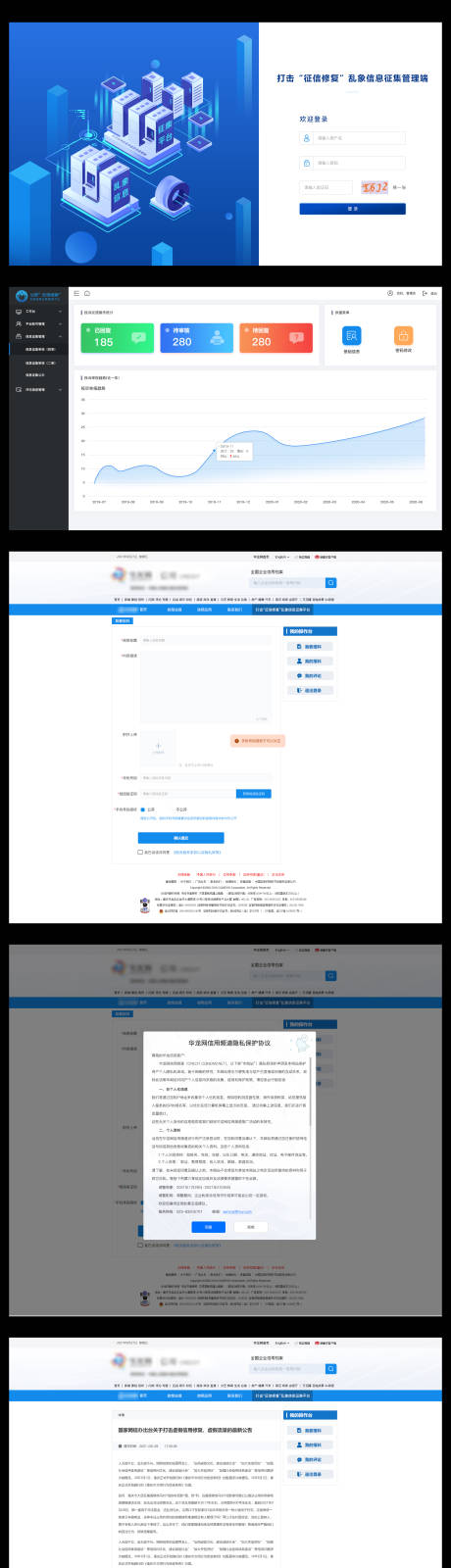 网络乱象整治后台管理系统