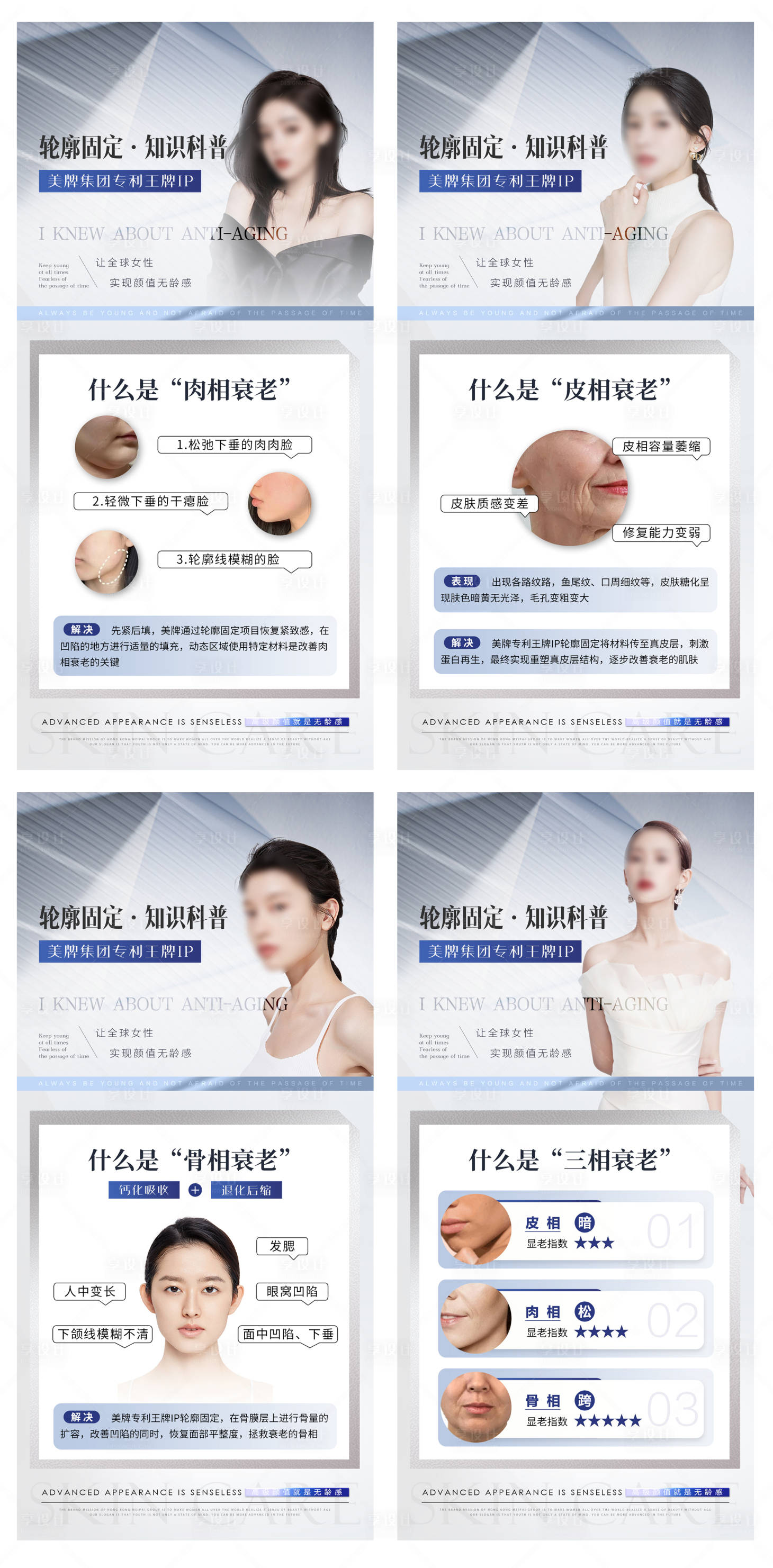 源文件下载【享设计】搜索编号：69890025875643638【医美轮廓固定科普】
