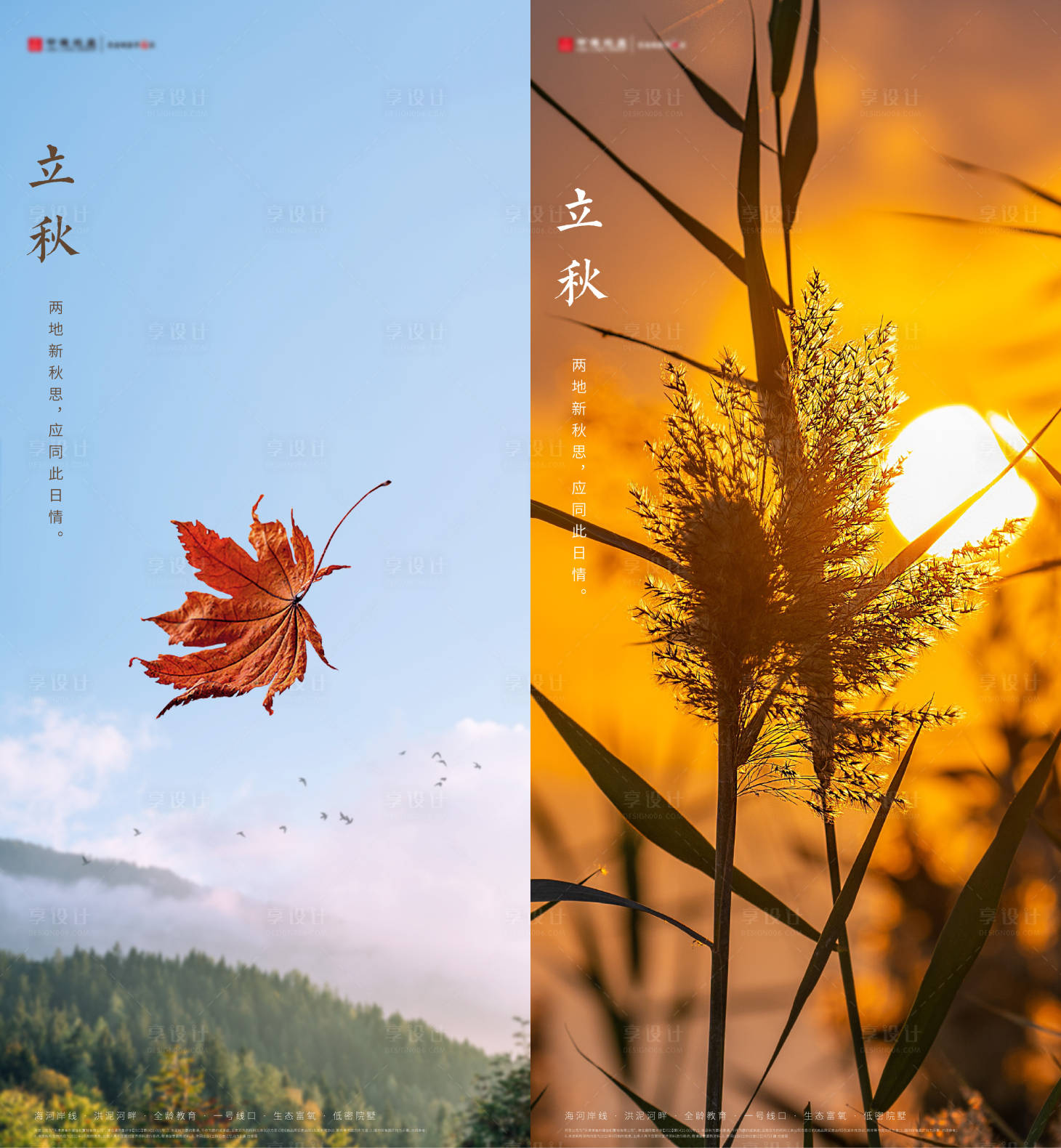 源文件下载【立秋节气海报】编号：23420025504927186