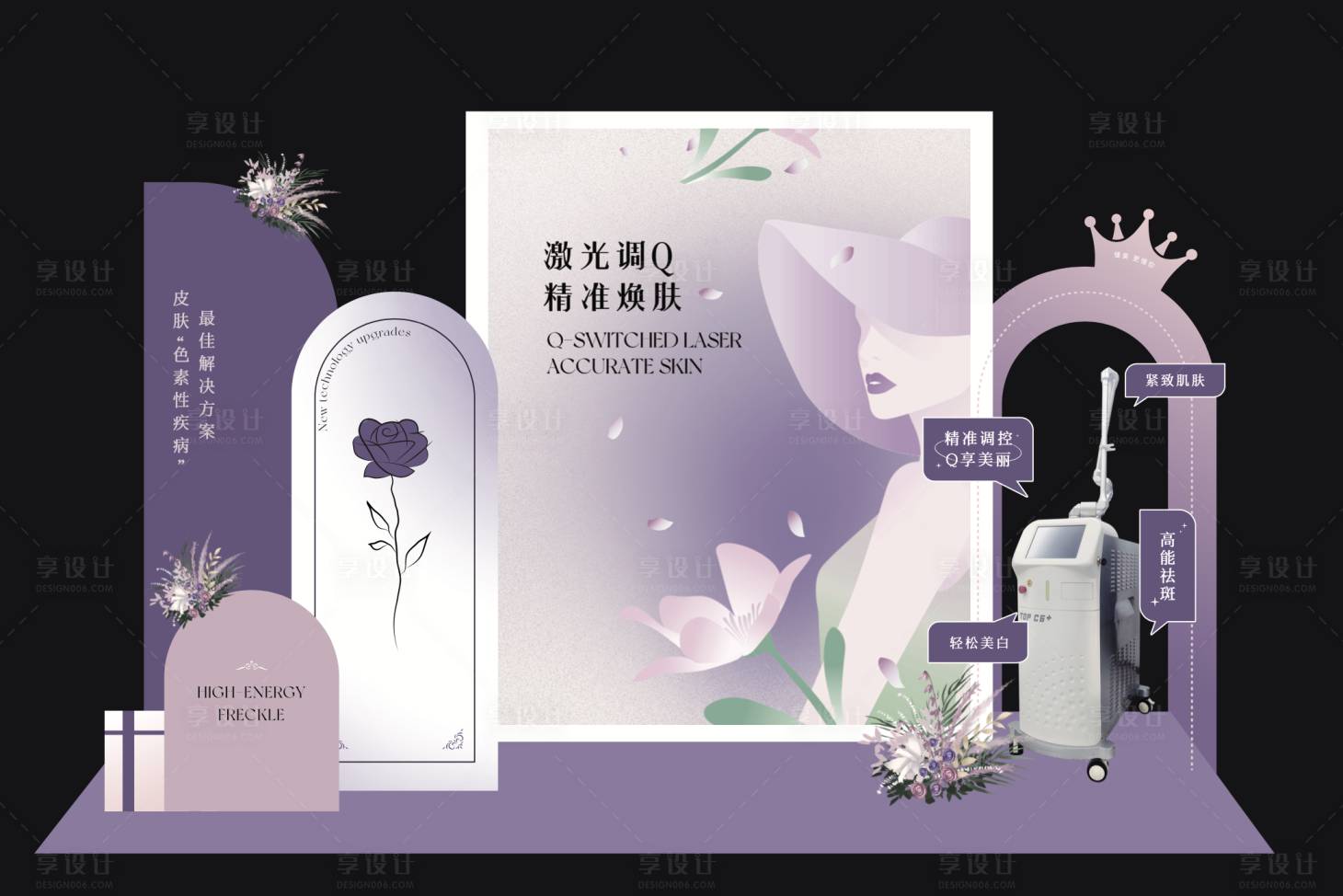 源文件下载【享设计】搜索编号：84990025460962178【调Q医美机器美陈】