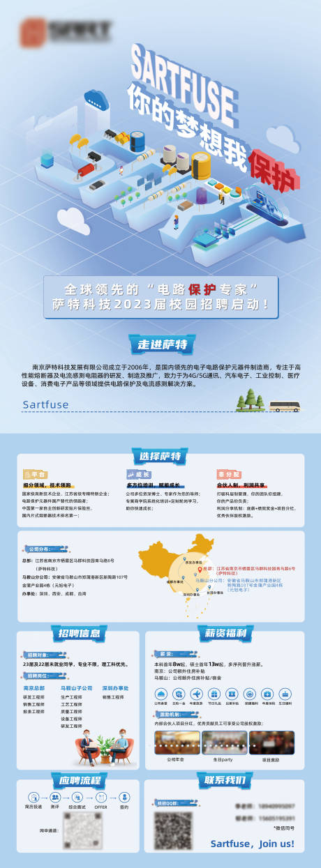 源文件下載【科技招聘海報】編號：26450025498822442