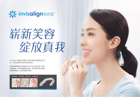 源文件下载【隐适美隐形矫正海报展板】编号：96510026010708896
