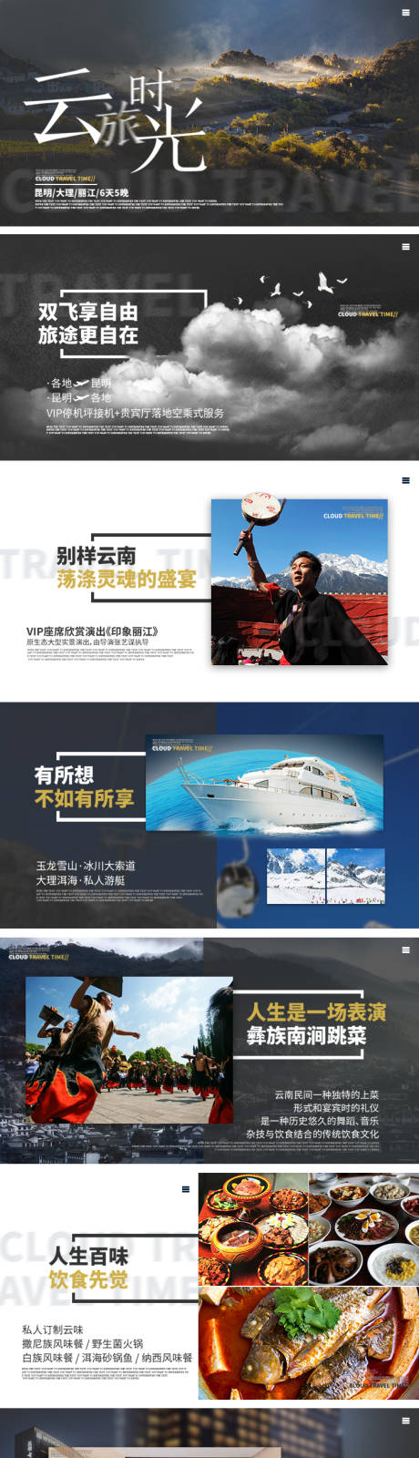 源文件下载【云南昆明大理丽江旅游PPT】编号：64440025620329993