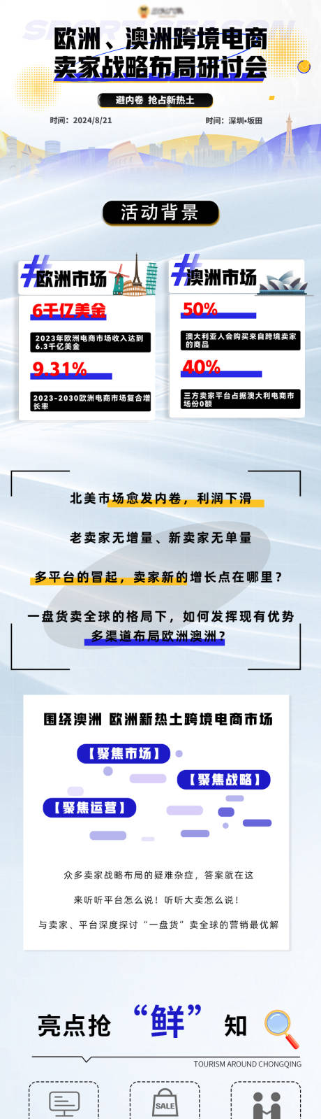 源文件下载【跨境电商讨论会长图】编号：24540025644734750