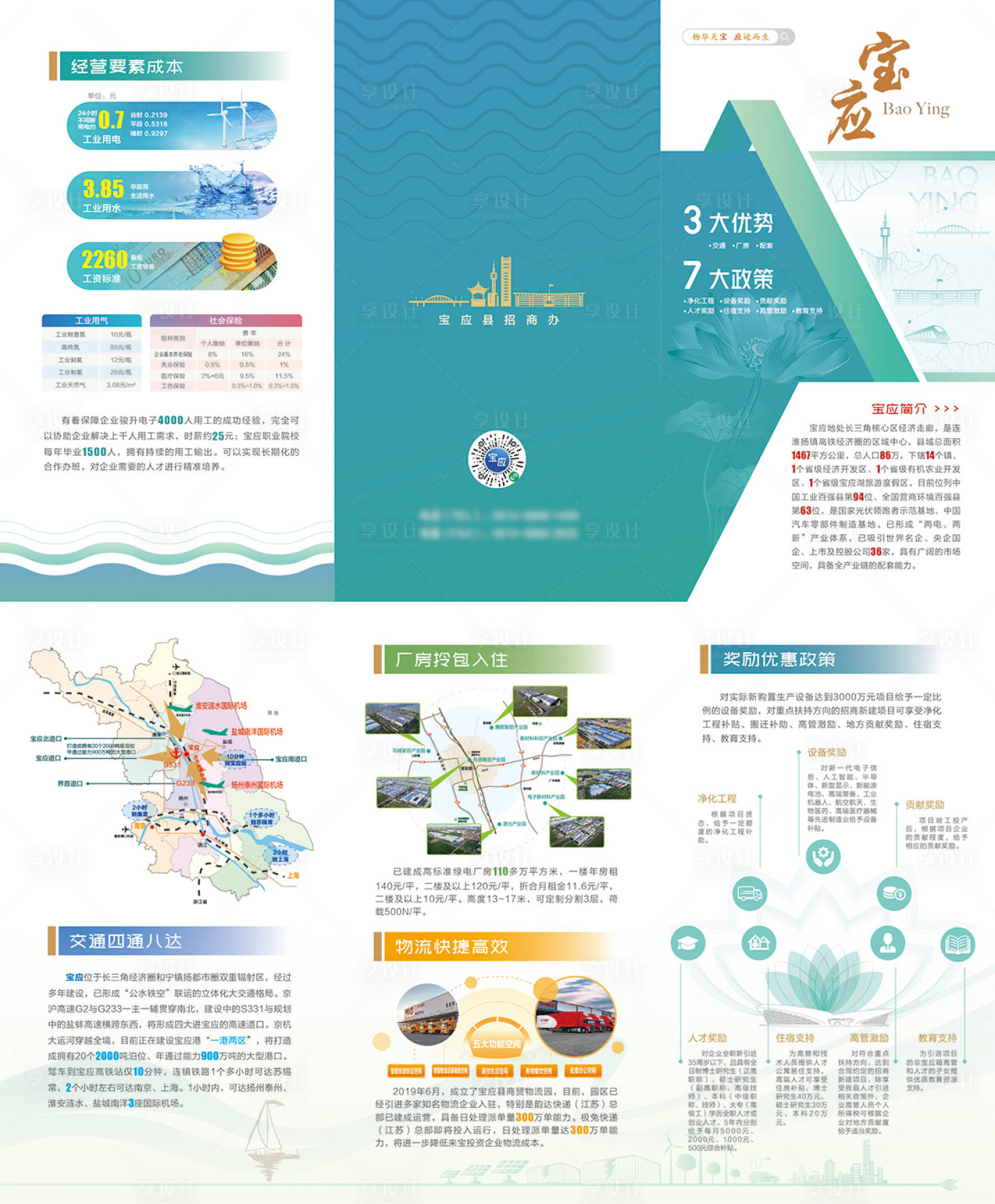 源文件下載【享設(shè)計(jì)】搜索編號：30010025517509700【招商三折頁】