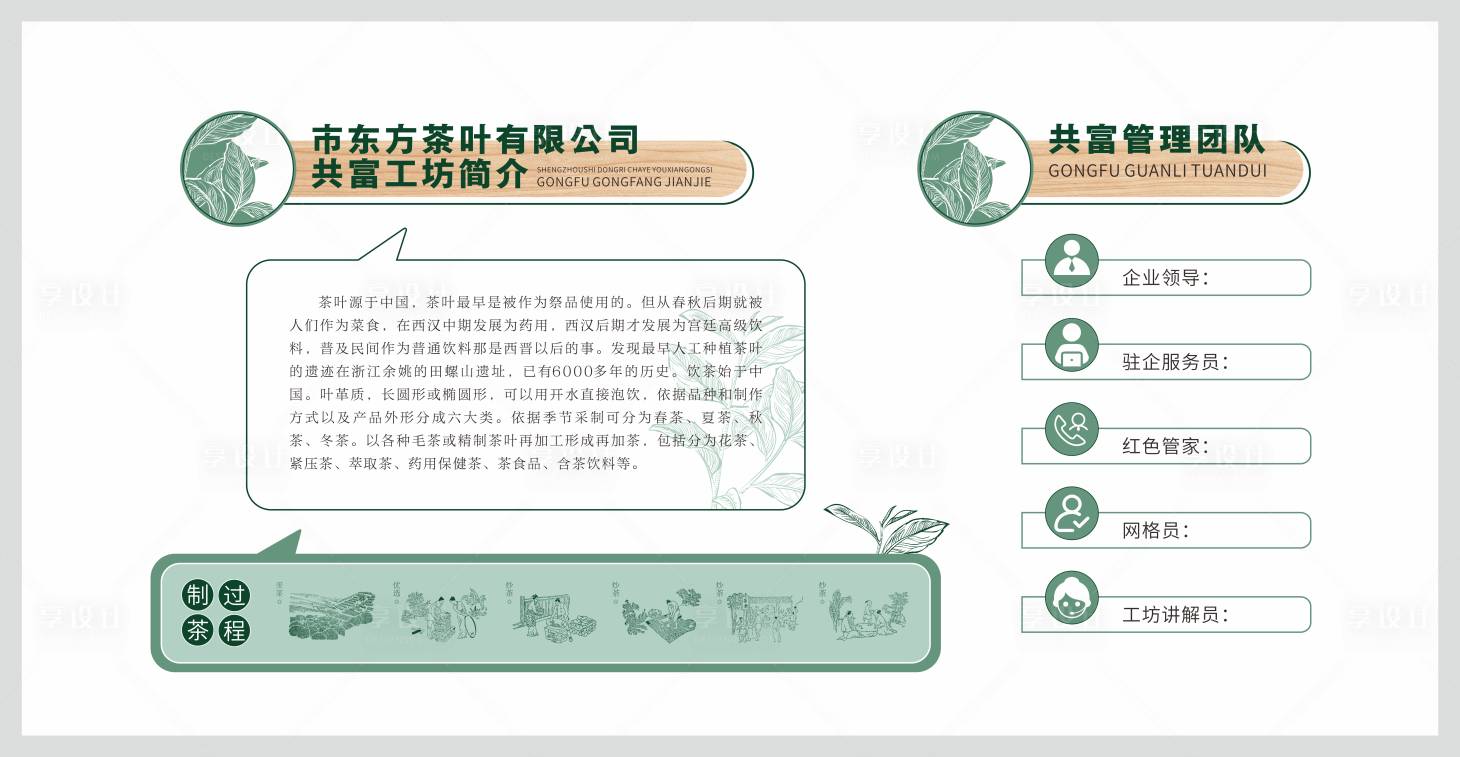 源文件下載【享設(shè)計】搜索編號：81580025893322517【茶葉文化墻背景板】