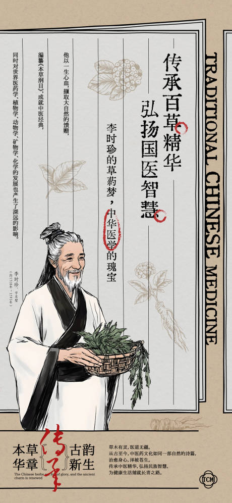 源文件下载【享设计】搜索编号：87170026004322580【弘扬中医文化海报】