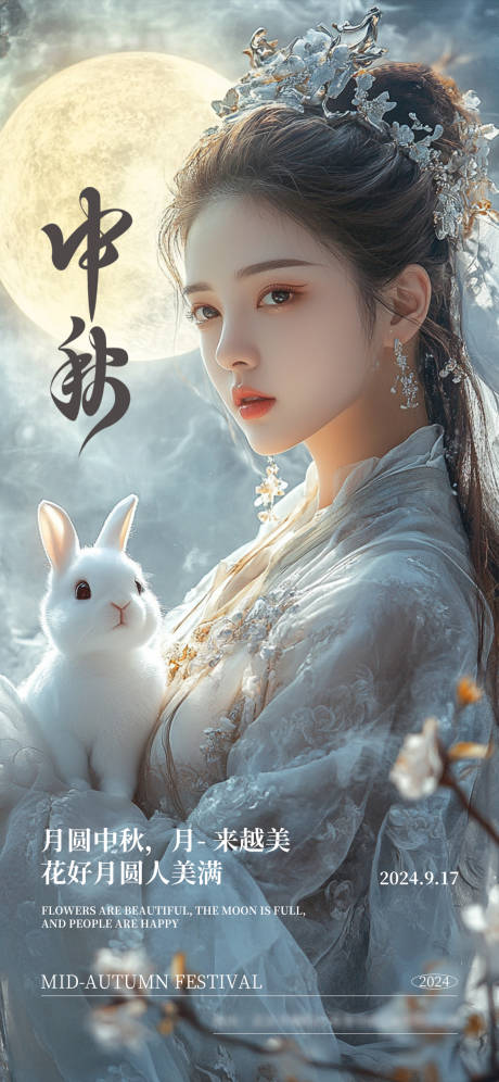 源文件下載【享設計】搜索編號：61600025921241612【醫美中秋節海報】