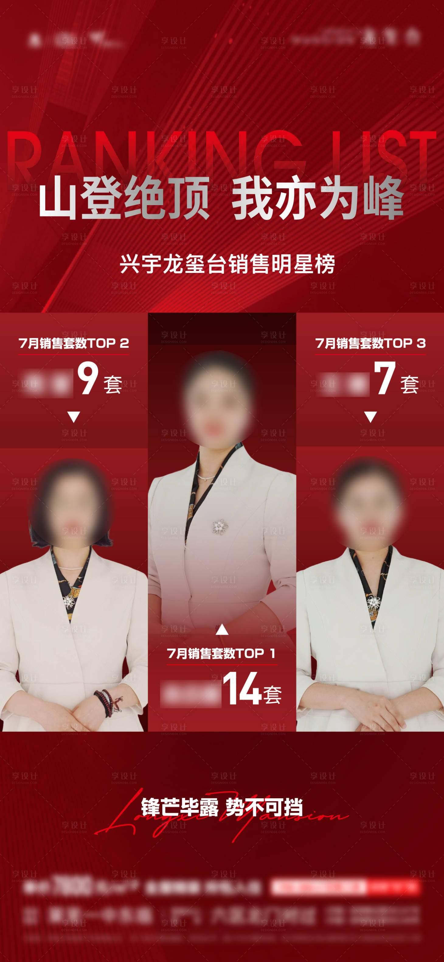 源文件下载【享设计】搜索编号：12840025470288686【地产人物销冠单图】