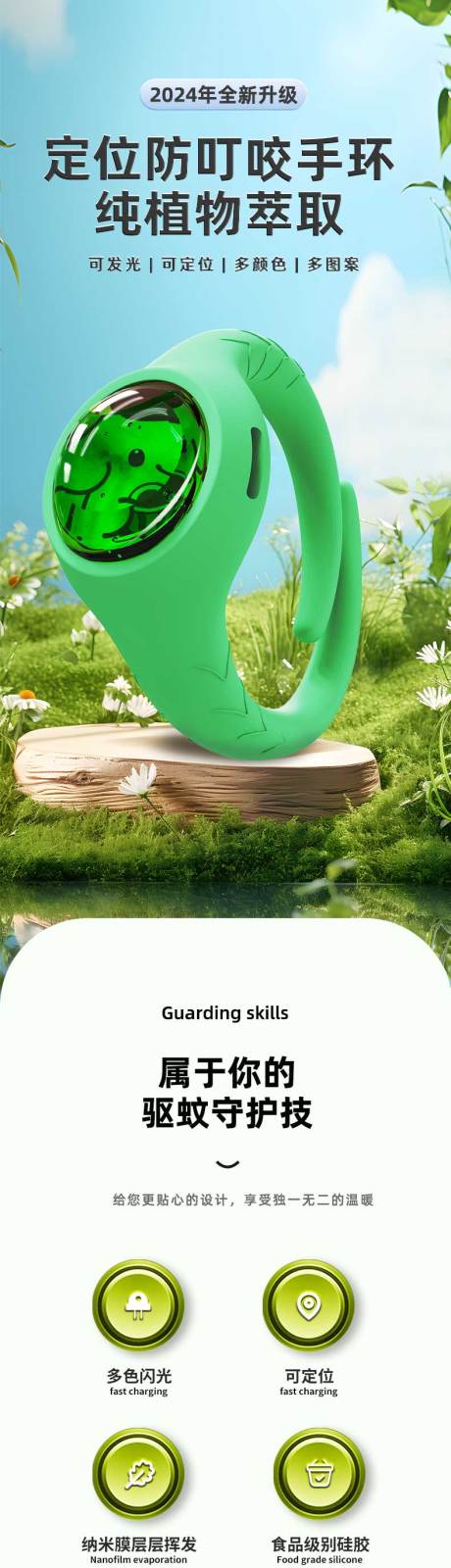 源文件下載【享設(shè)計(jì)】搜索編號(hào)：51410025751143175【定位防叮咬手環(huán)】