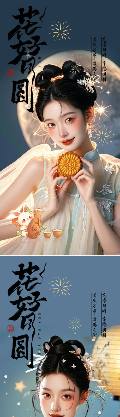 源文件下载【享设计】搜索编号：72190025958612884【中秋节系列海报】