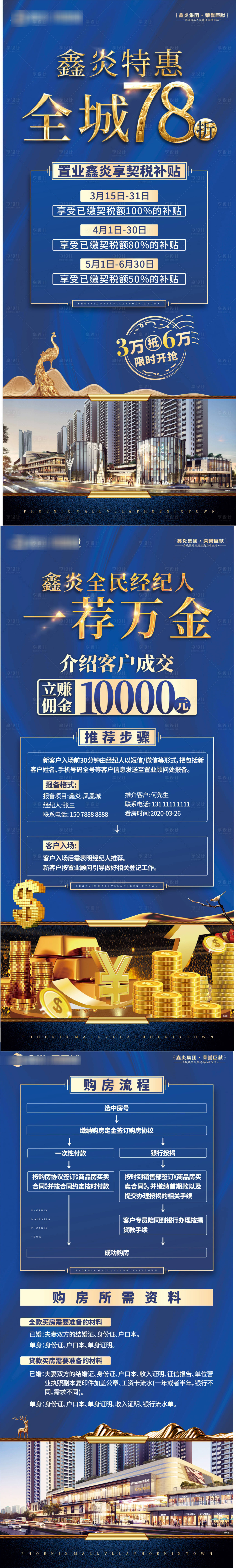 源文件下载【地产案场销售政策展板】编号：56250025770629066