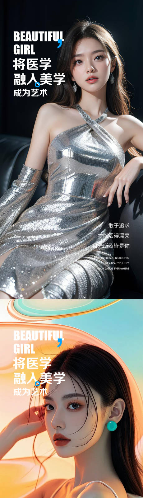 源文件下載【享設計】搜索編號：72550025670408525【早安圖醫美海報】