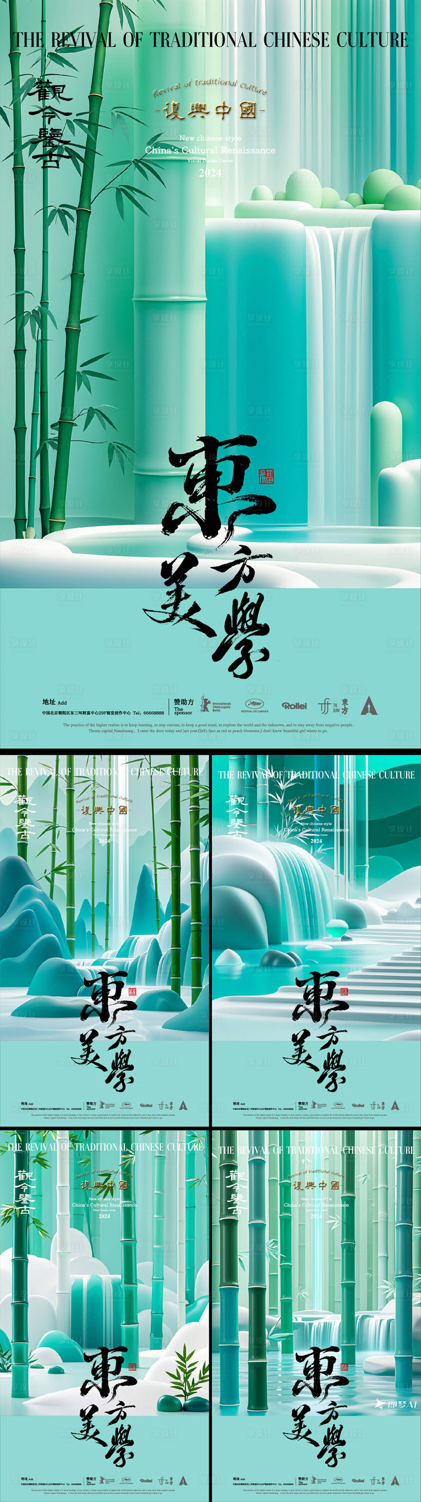 源文件下載【享設計】搜索編號：79290025698235877【東方美學海報】