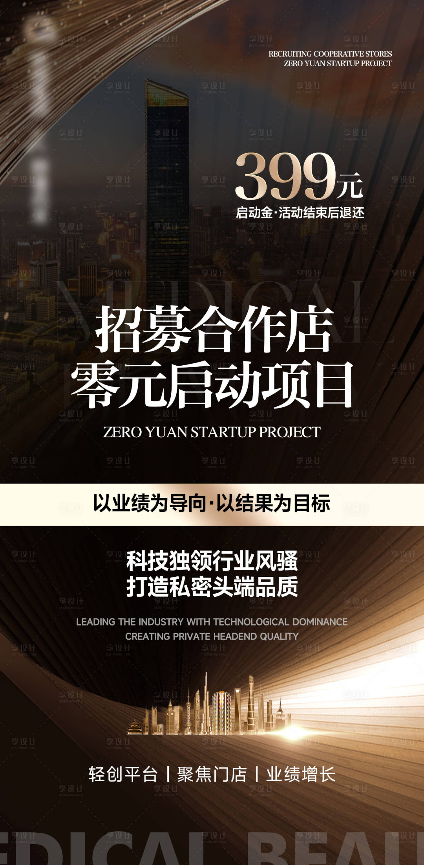 源文件下載【享設計】搜索編號：89730025496023300【商學院賦能招商海報】