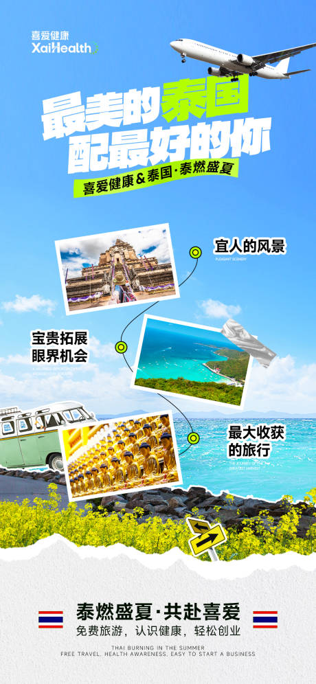 源文件下载【泰国旅游海报】编号：39320026487525101