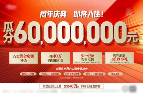源文件下載【享設計】搜索編號：55740026427352847【周年慶瓜分獎金海報】