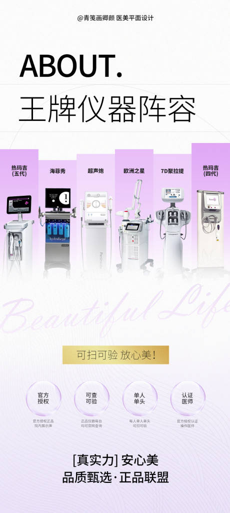 源文件下載【享設計】搜索編號：16690026019987697【醫美儀器海報】