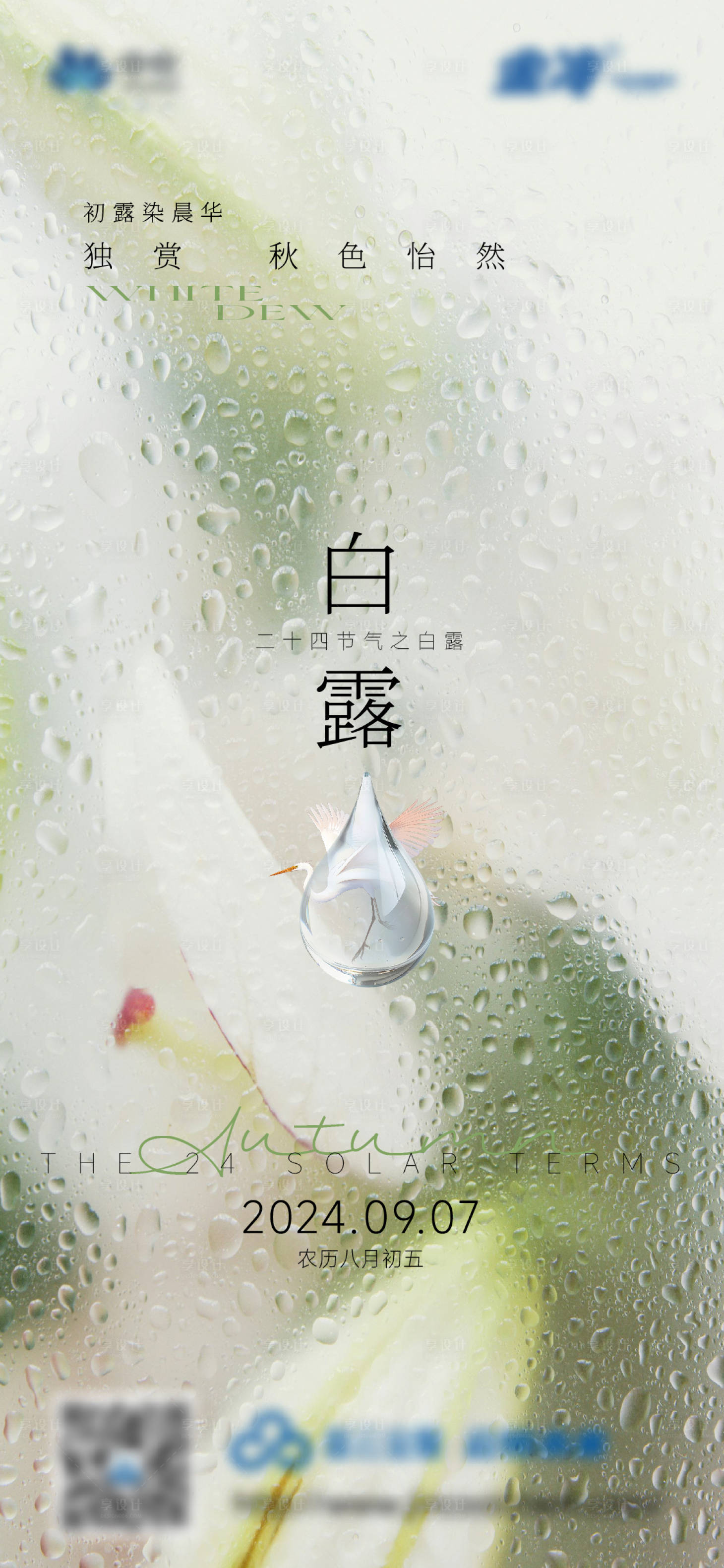 源文件下載【享設計】搜索編號：97180026062886170【白露】