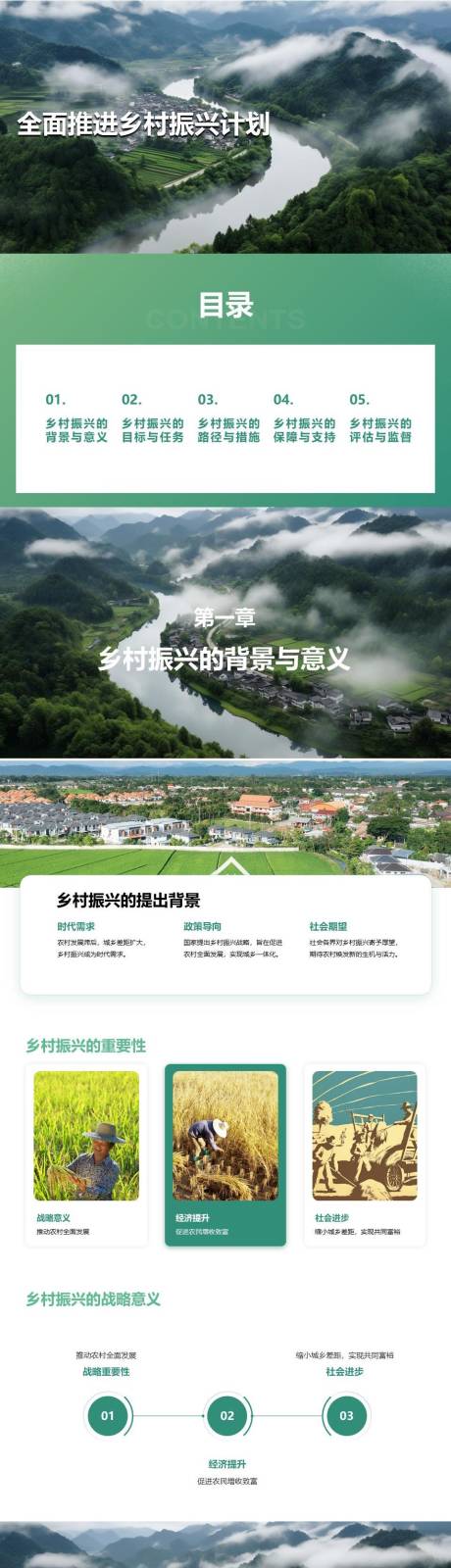 源文件下載【享設(shè)計(jì)】搜索編號(hào)：77290026307784061【全面推進(jìn)鄉(xiāng)村振興計(jì)劃PPT】