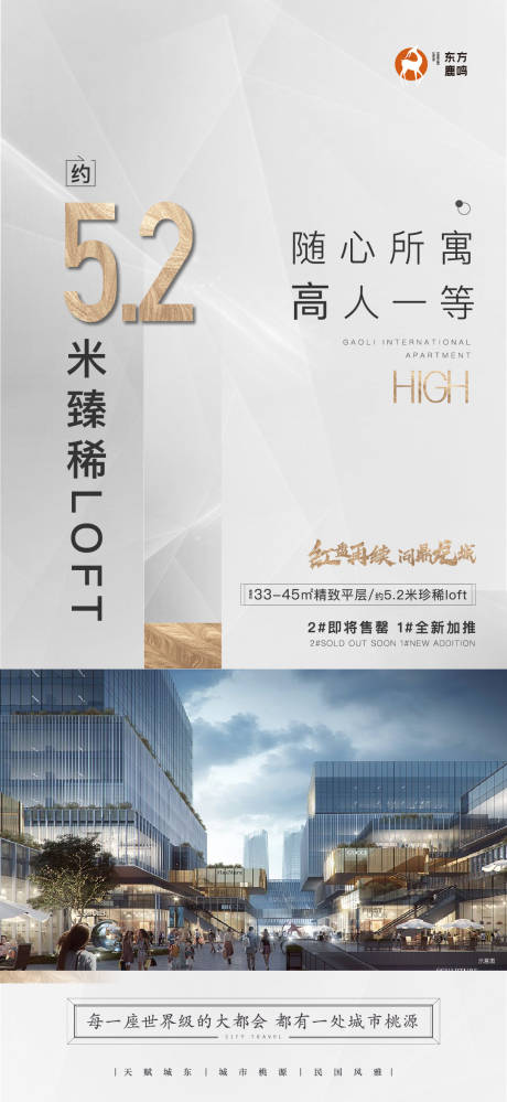 源文件下载【挑高公寓价值海报】编号：67440026055452227