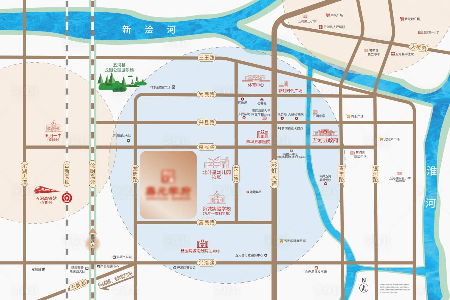 源文件下载【享设计】搜索编号：99030026401757672【区位图】