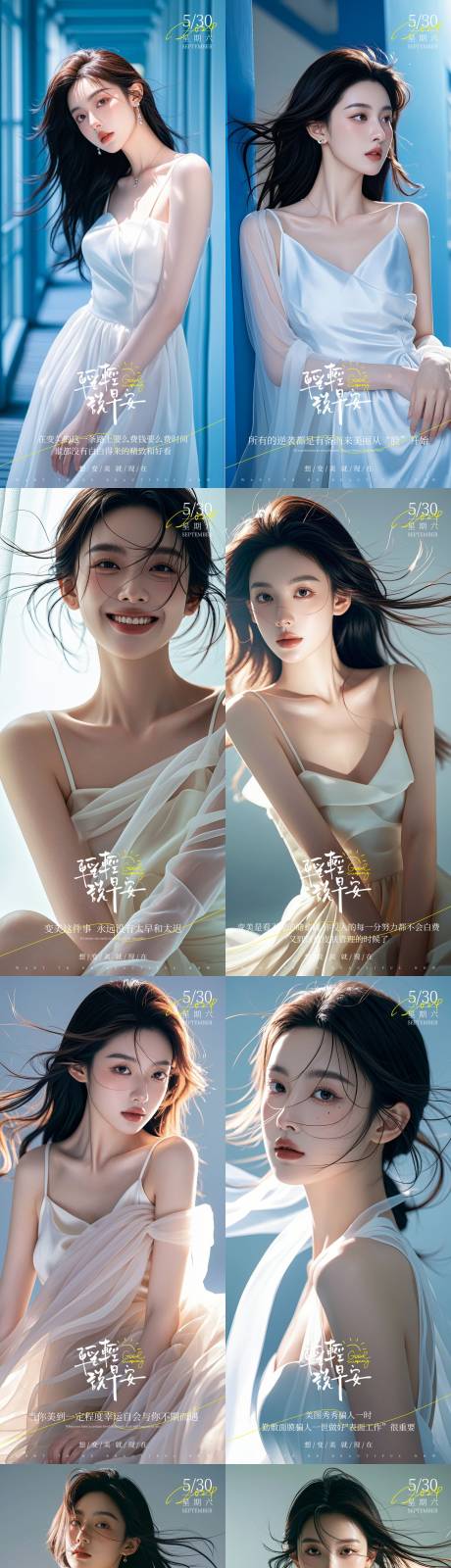 源文件下载【享设计】搜索编号：32600026175385228【医美系列海报】