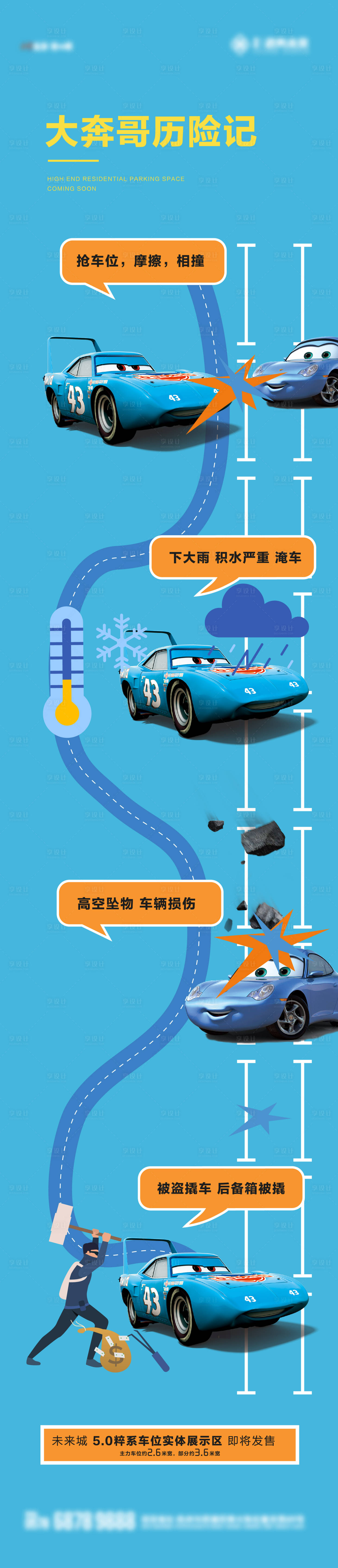源文件下載【享設計】搜索編號：35150026071032643【地產車位價值點海報長圖】