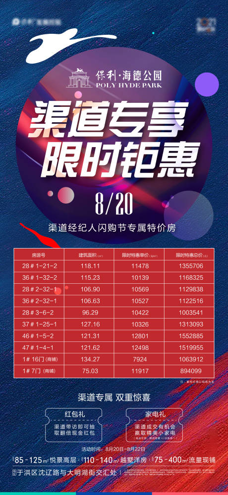 源文件下載【渠道房源海報（TIF用PS打開）】編號：48240026056497030