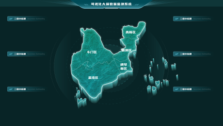 源文件下载【珠海市地图可视化数据大屏】编号：12320026370414708