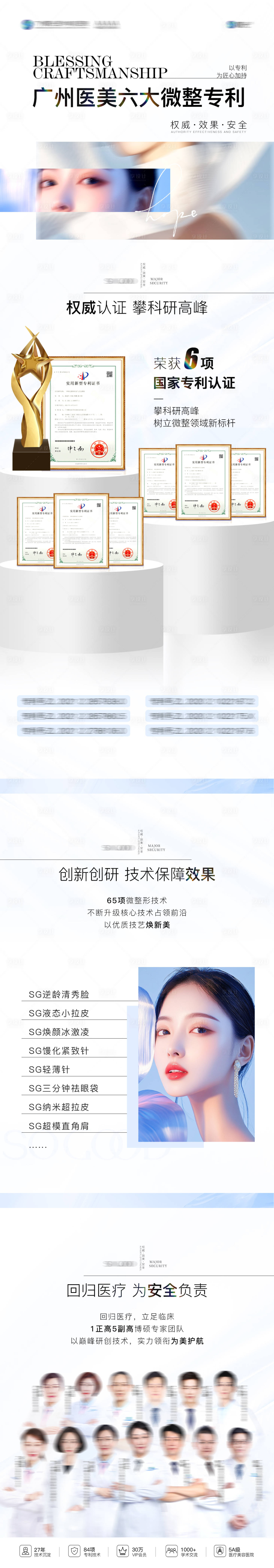 源文件下載【享設(shè)計(jì)】搜索編號(hào)：32810026354131476【醫(yī)美整形專(zhuān)利海報(bào)長(zhǎng)圖】