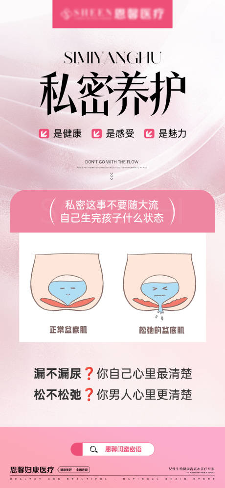 源文件下载【医美私密养护海报】编号：69220026444257082