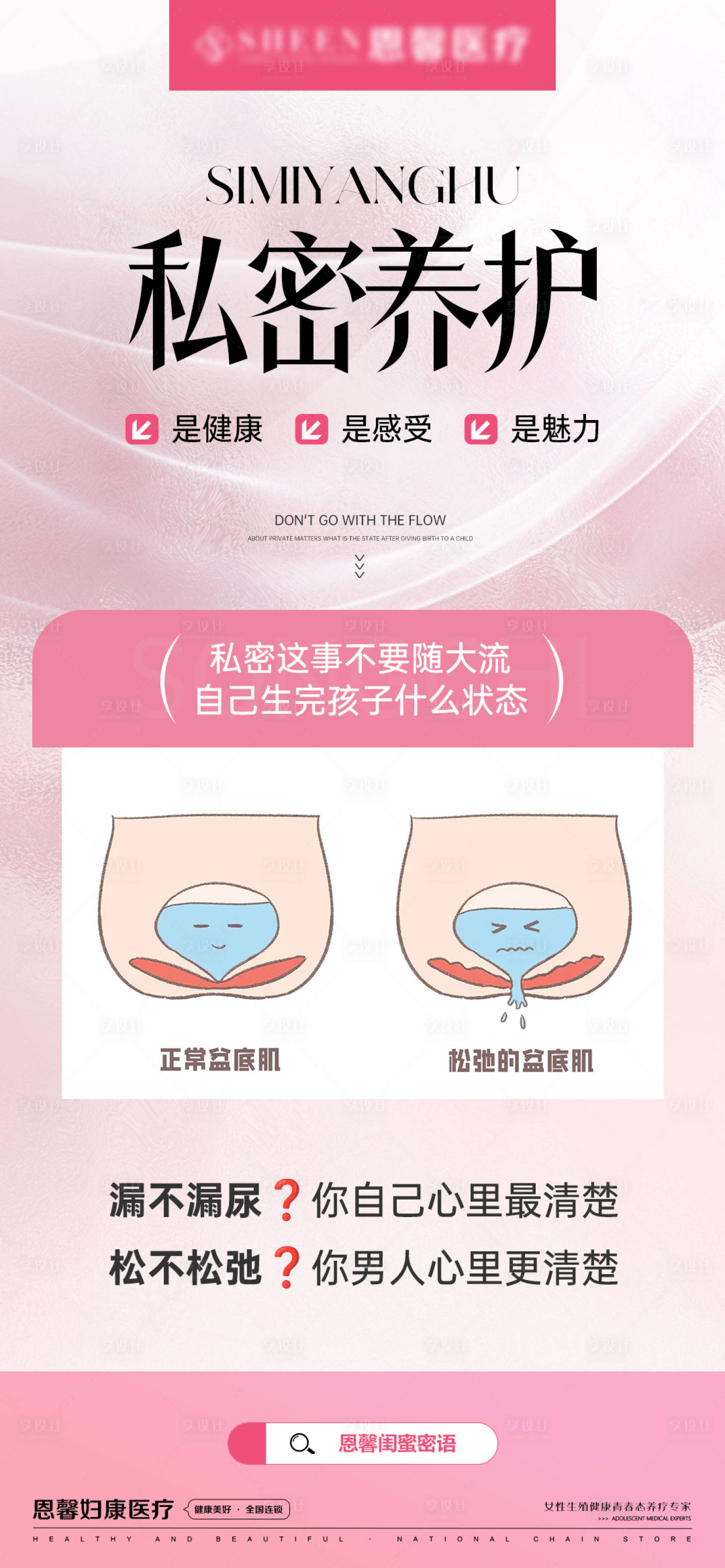 源文件下載【醫(yī)美私密養(yǎng)護海報】編號：69220026444257082