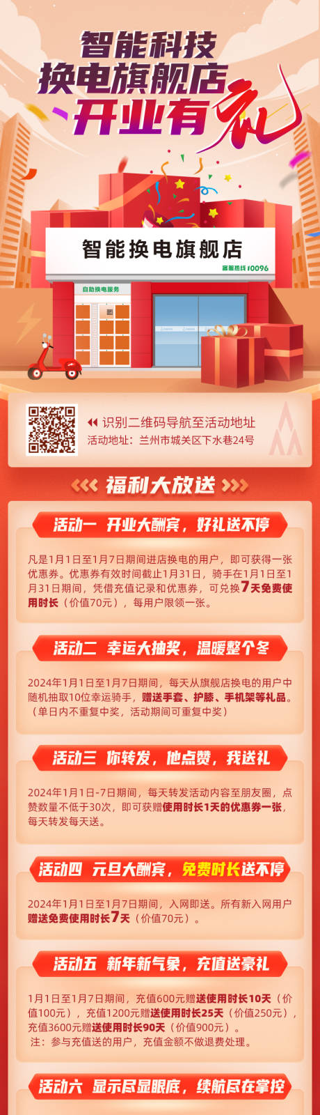 源文件下载【开业有礼促销长图】编号：84220026048308733