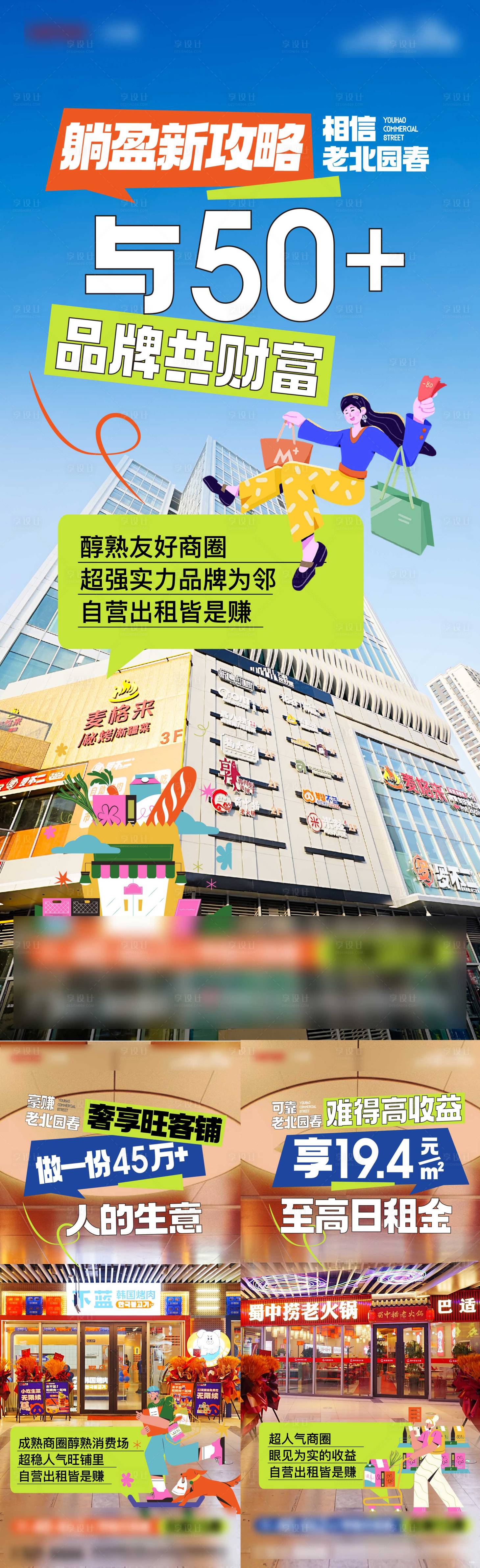 源文件下载【享设计】搜索编号：30670026227174055【商铺商业地产价值海报】