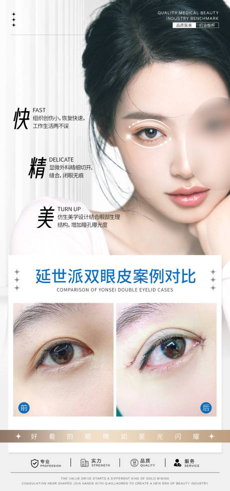 源文件下载【双眼皮案例海报】编号：24050026209833760