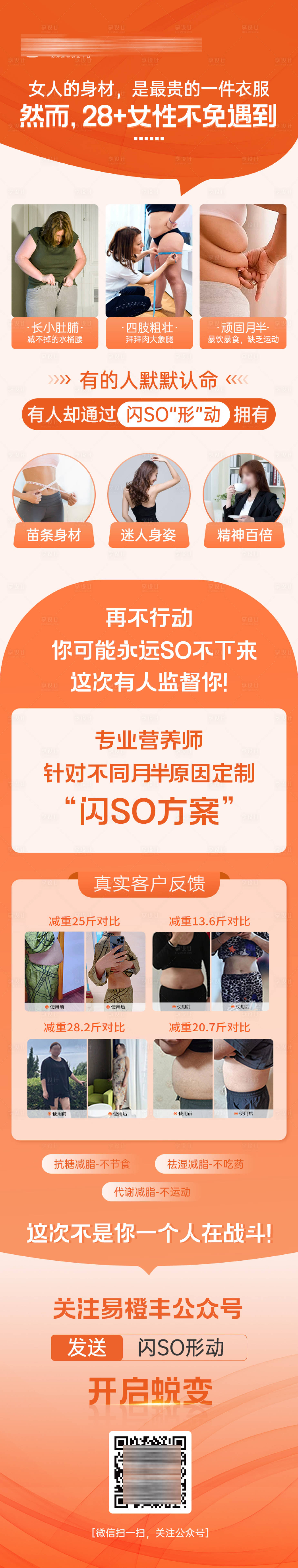 源文件下载【享设计】搜索编号：69190026520288635【减肥专题页长图】