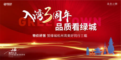 源文件下载【地产周年庆展板】编号：95270026217594447