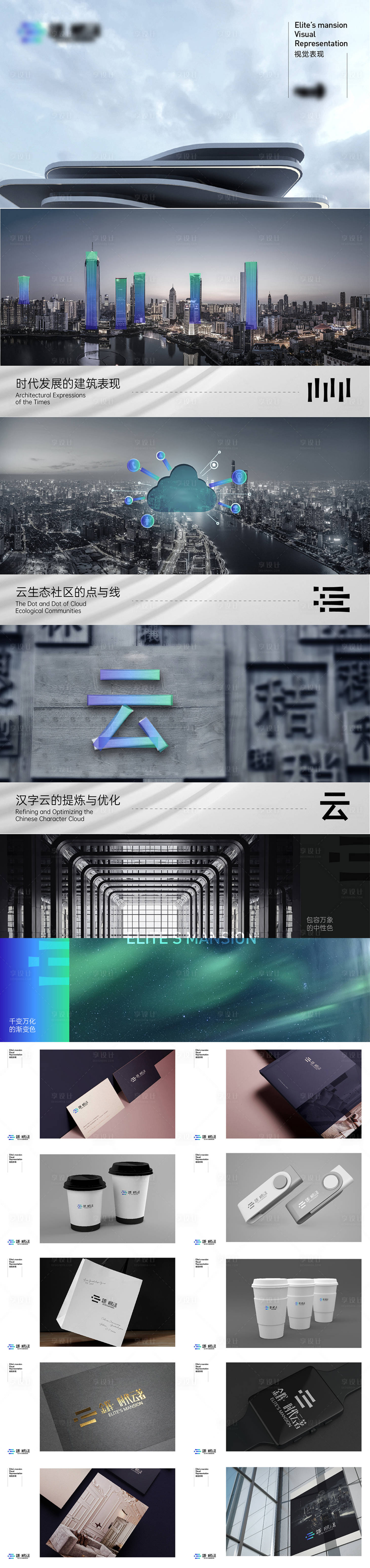 源文件下载【现代房地产提案】编号：83710026252052372