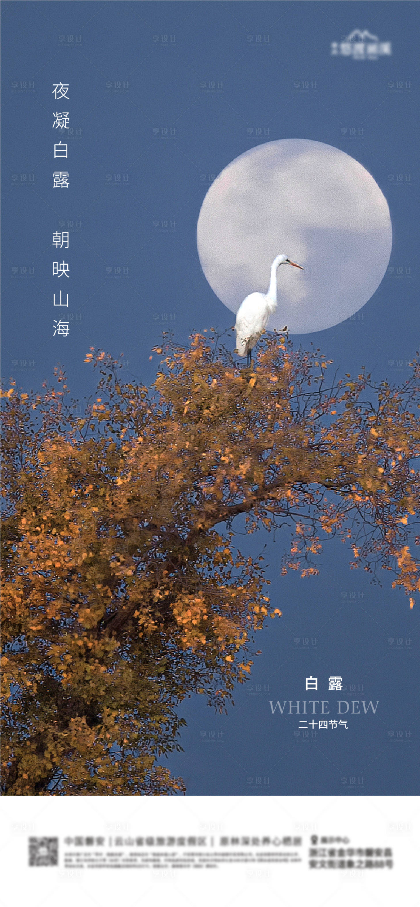 源文件下載【享設(shè)計】搜索編號：67040026096449389【白露節(jié)氣海報】
