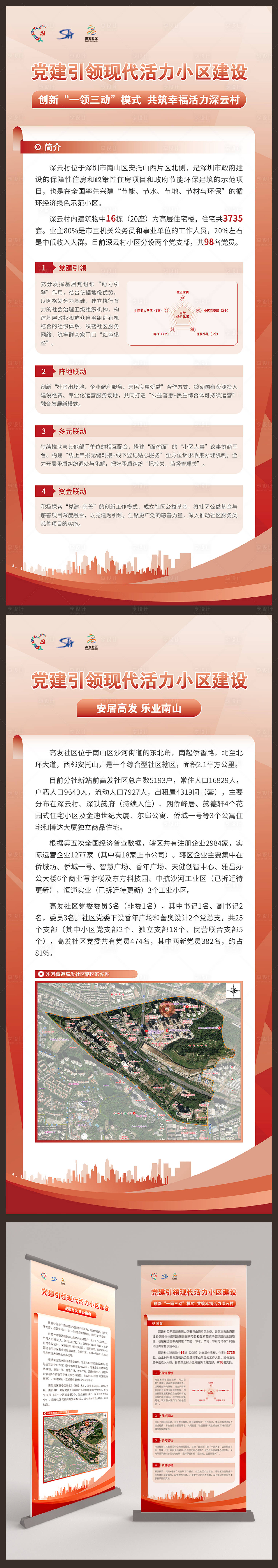 源文件下载【享设计】搜索编号：60080026157903700【红橙色系系列易拉宝】