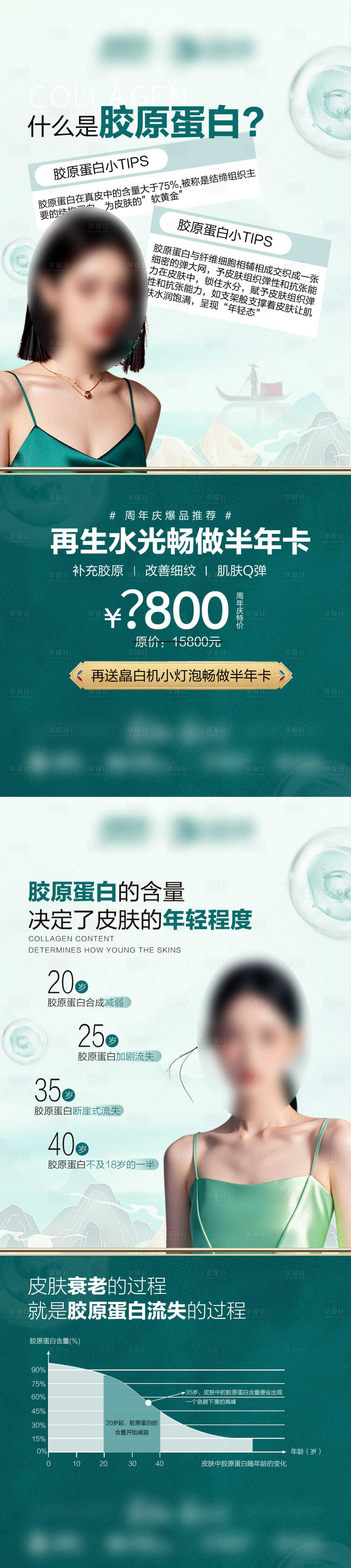 源文件下载【享设计】搜索编号：10850026481806069【胶原蛋白海报设计】