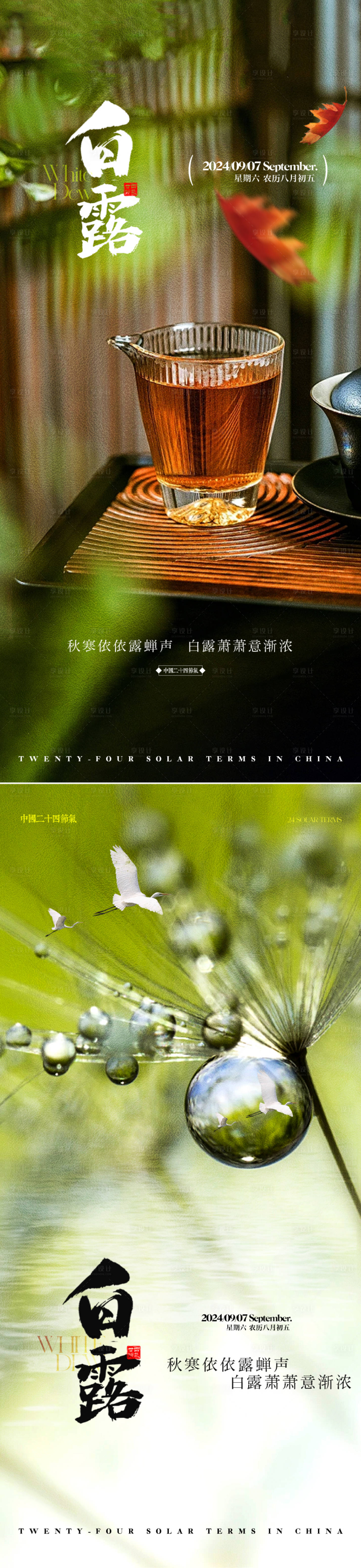 源文件下載【白露節氣】編號：99720026054253645
