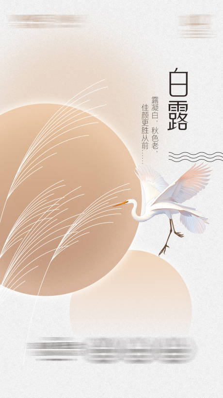 源文件下载【白露海报】编号：60210026093907963