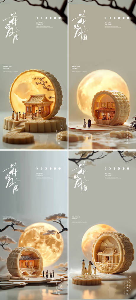 源文件下载【享设计】搜索编号：39750026059705453【中秋节AI生成海报】
