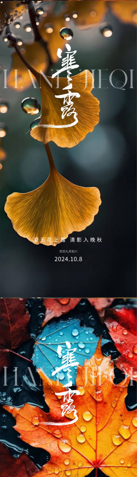 源文件下載【寒露節氣海報】編號：19270026412465095