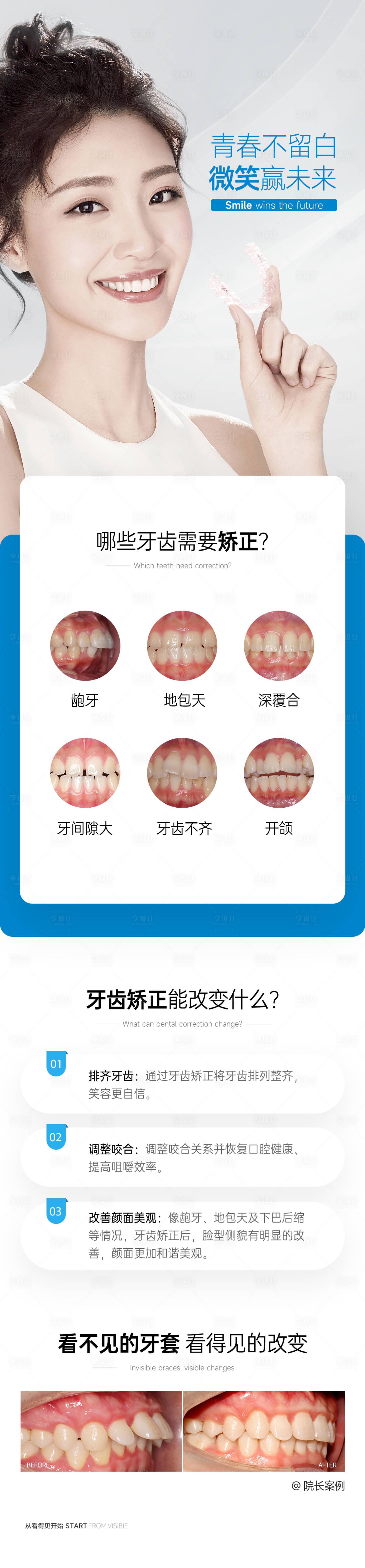 源文件下载【享设计】搜索编号：60520026235756341【口腔详情页】