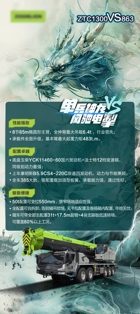 源文件下载【重汽神龙海报】编号：59660026524075832