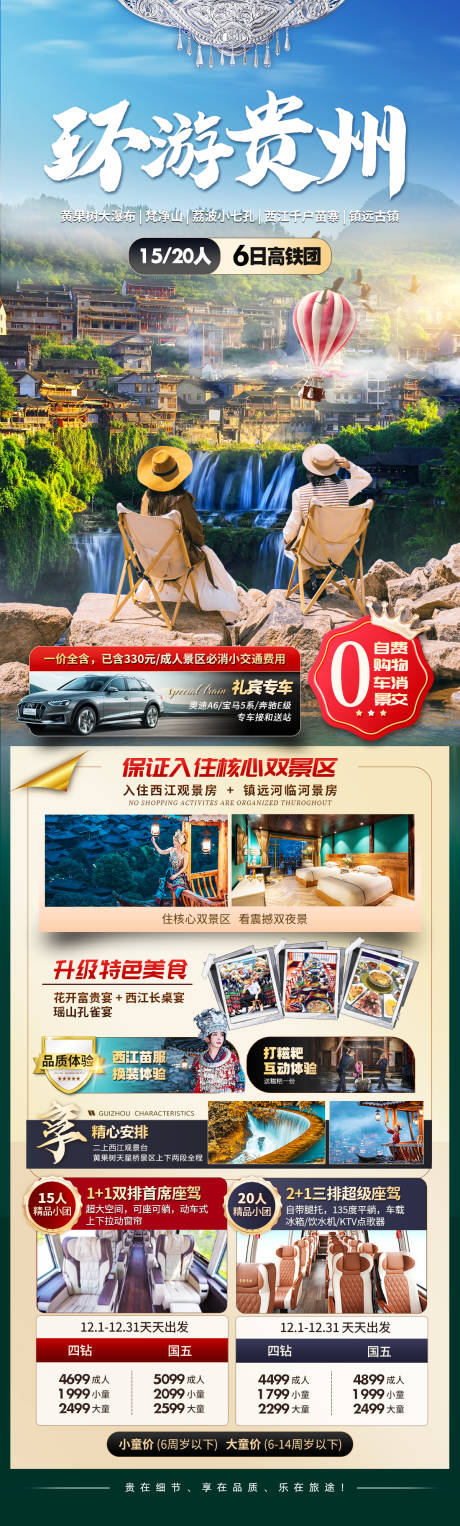 源文件下载【品质贵州旅游海报】编号：88890026056684917