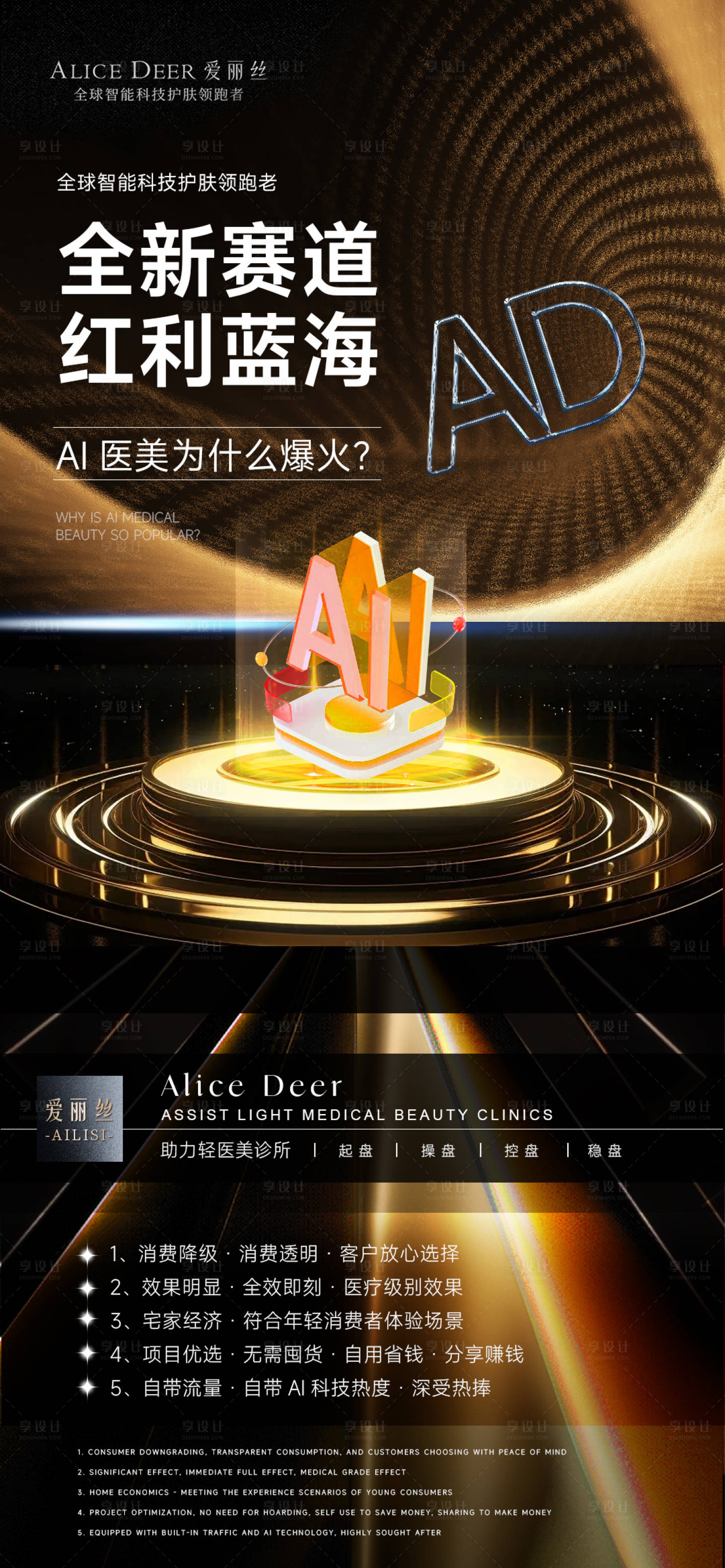 源文件下載【享設計】搜索編號：60020026443077391【微商醫美招商海報】
